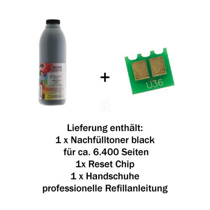 Refill-Set fr HP LaserJet P2055 M401 M425 / CE505X